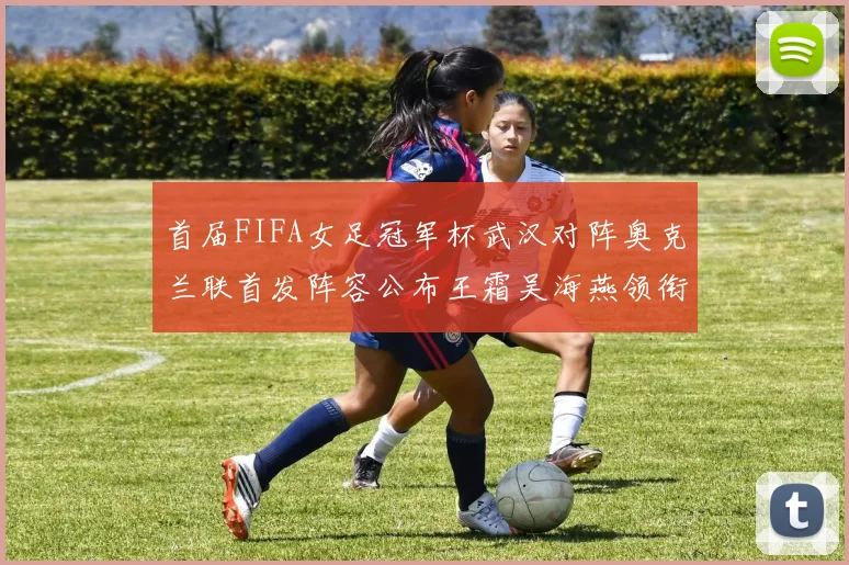 首届FIFA女足冠军杯武汉对阵奥克兰联首发阵容公布王霜吴海燕领衔出战